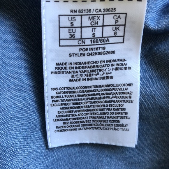 Guess denim women dress - Picture 13 of 13